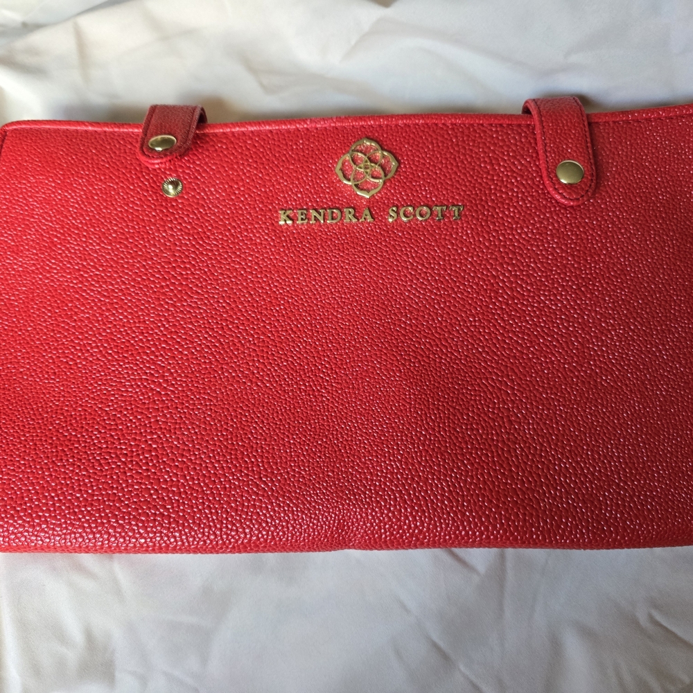Kendra Scott Red Jewelry Bag